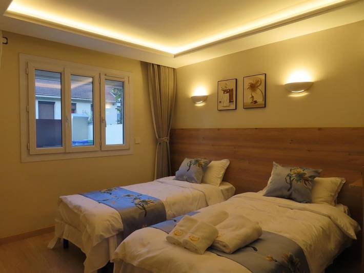 Maison d’hôte pour 2 personnes, avec Terrasse ainsi que Jardin et Vue