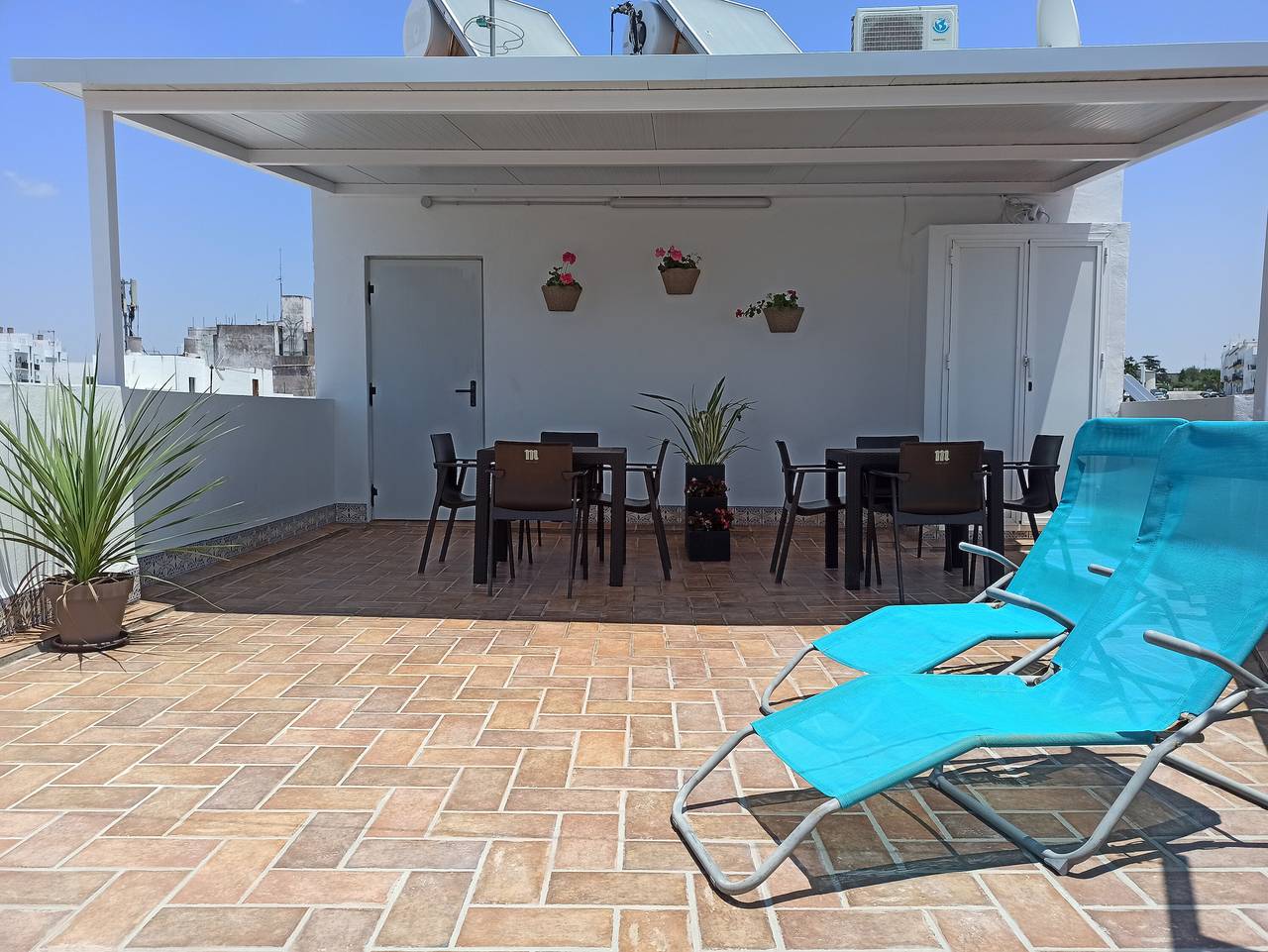 Ganze Wohnung, Terrasse mit atemberaubendem Ausblick - Apartment Sebastian in Conil de la Frontera, Costa de la Luz