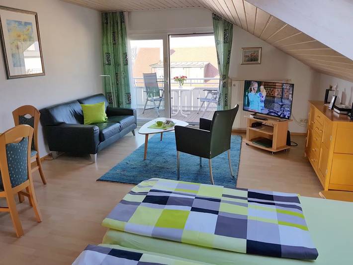 Ferienwohnung für 2 Personen, mit Balkon und Seeblick in Unteruhldingen - 2