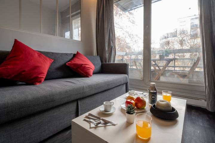 Gîte pour 3 personnes, avec balcon, adapté aux familles à Boulogne-Billancourt - 4