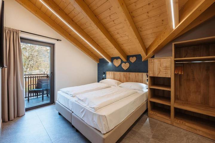 Appartement de vacances pour 4 personnes, avec balcon et jardin - 1