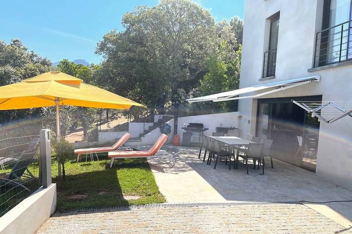 Appartement de vacances pour 6 personnes, avec jardin et terrasse