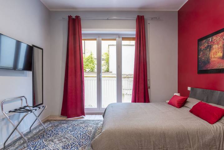 Appartement entier, Appartement de vacances pour 2 personnes avec balcon/terrasse in Rome, Province de Rome