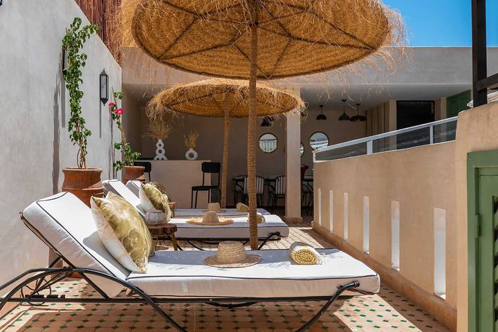 Location de vacances pour 8 personnes, avec jardin et terrasse à Marrakech - 2