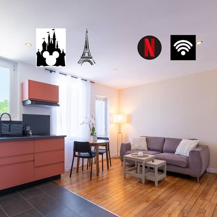 Gîte pour 4 personnes à Vaires-sur-Marne