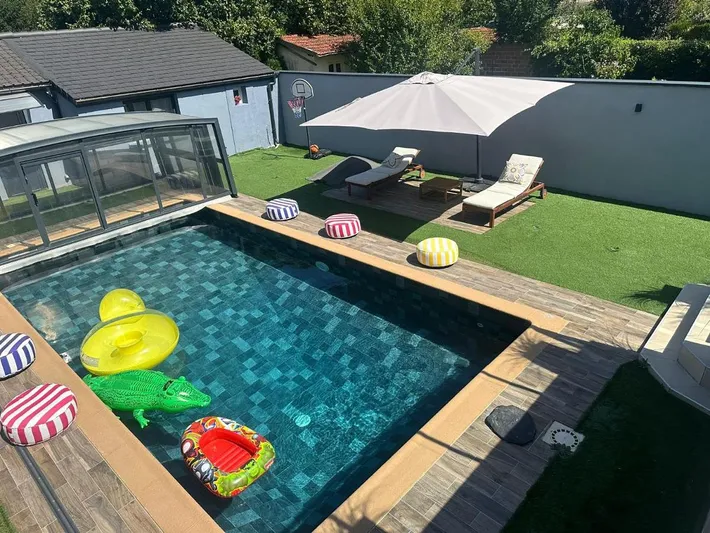 Casa de vacaciones para 4 personas, con piscina y jardín - 1