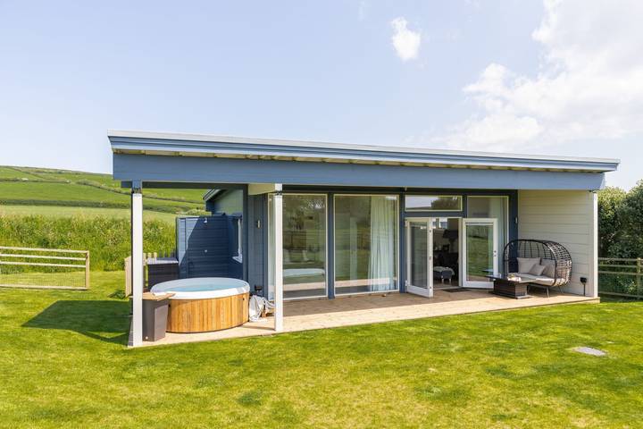 Lodge für 2 Personen mit Whirlpool in Devon