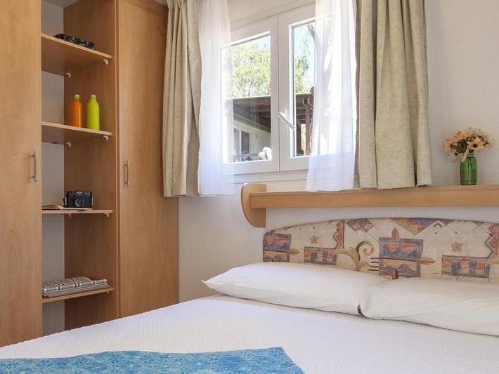Camping Capo d'Orso - Mobilheim 2 personen - Baia Classic in Spiaggia di Saline, Palau (Sardinien)