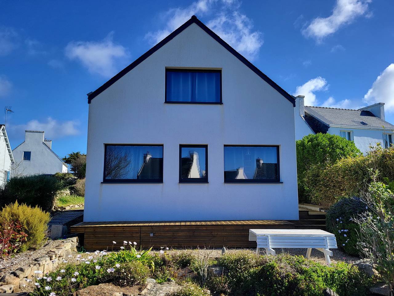 Casa de vacaciones para 3 personas con terraza in Plouhinec (Finistère), Côte de Cornouaille