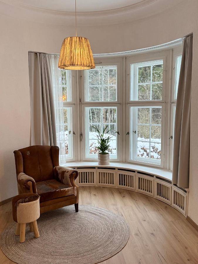 Ferienwohnung für 3 Personen, mit Garten und Ausblick in Thermalbad Wiesenbad - 2