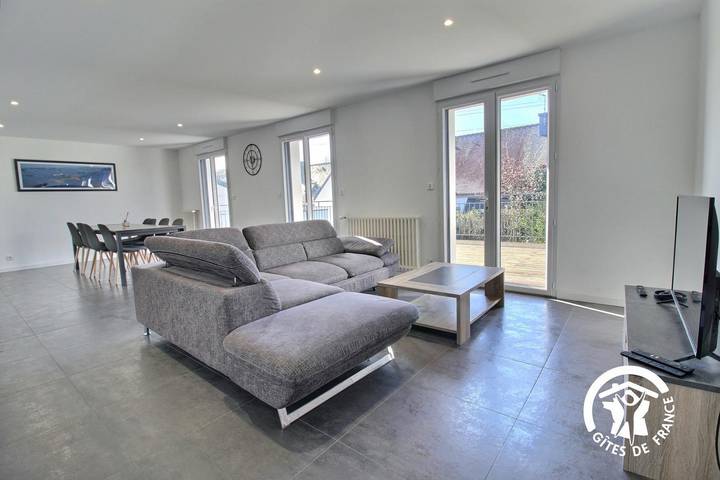 Gîte pour 8 personnes, avec jardin et terrasse à Saint-Avé - 4