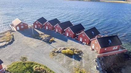 Ferienhaus für 6 Personen, mit Terrasse und Ausblick in Ørland