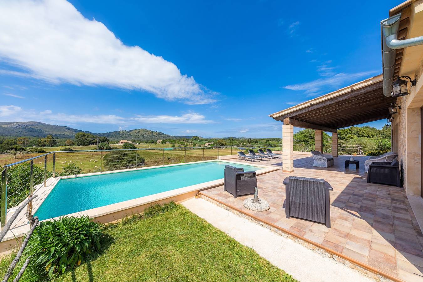 Finca "S'Hort De Carrossa" mit Pool, Terrasse, Garten & Wlan in Artà, Mallorca Osten