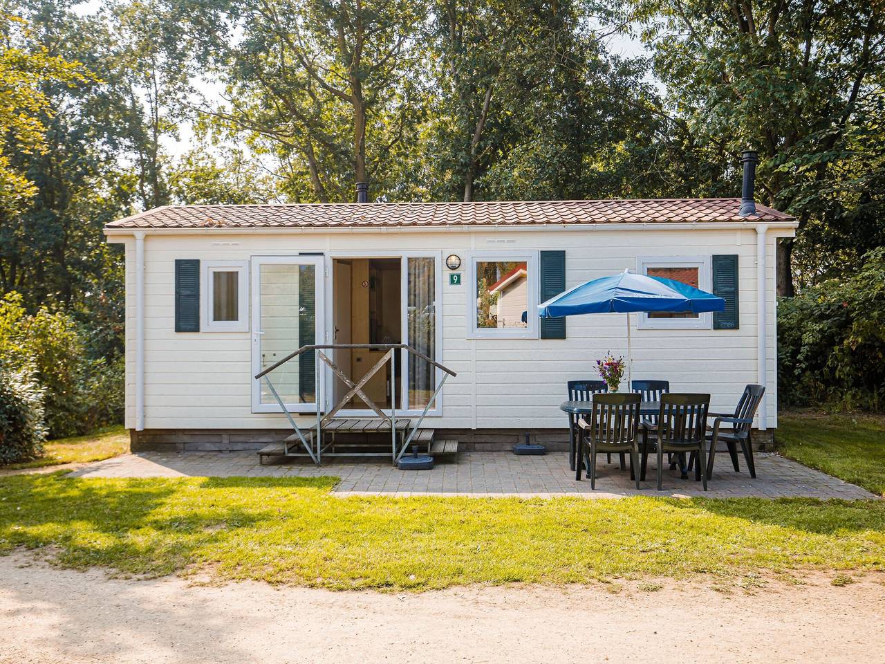 Chalet bij Leukermeer met terras in Bergen (Limburg), Nationaal Park De Maasduinen