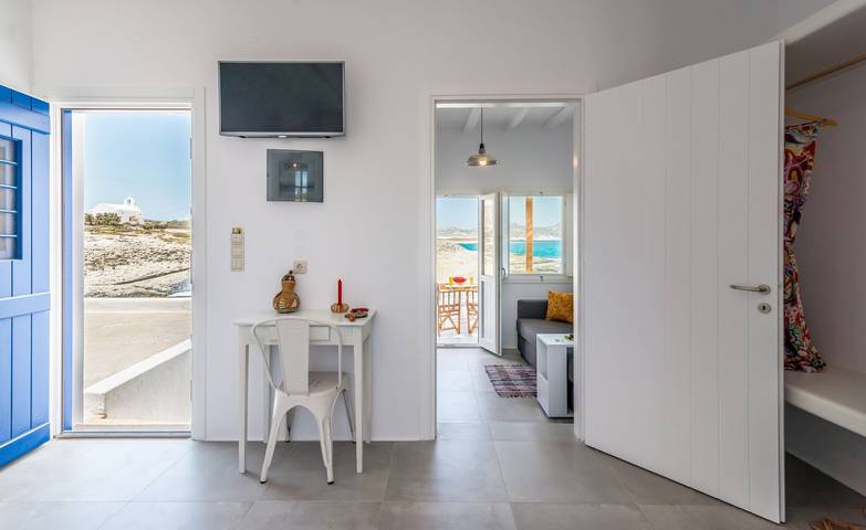 Hôtel pour 3 personnes, avec balcon et vue sur l’océan dans Milos - 4