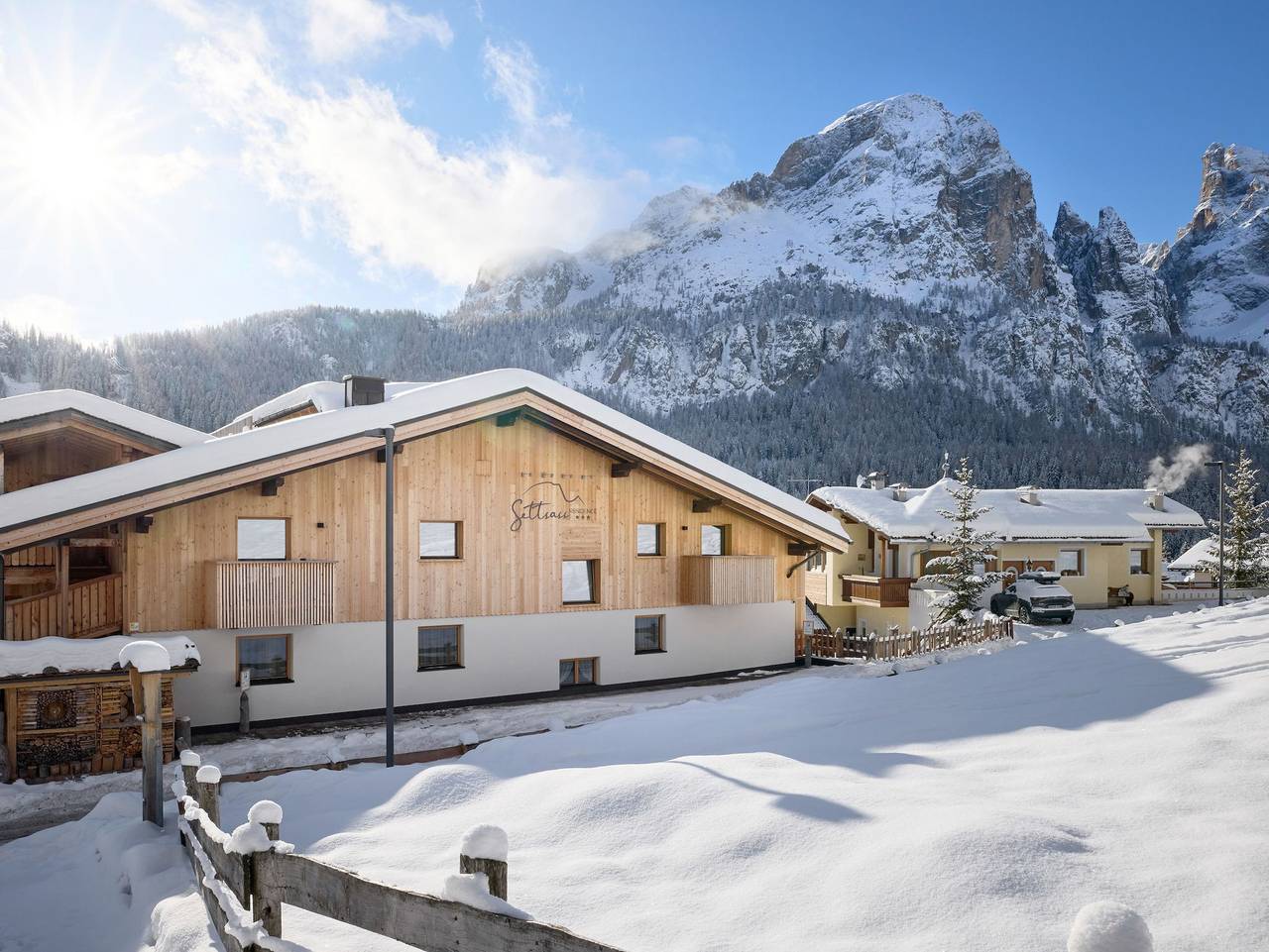 Ganze Ferienwohnung, Residence Settsass - Apartment Superior für 4  Personen in Colfosco, Corvara in Badia