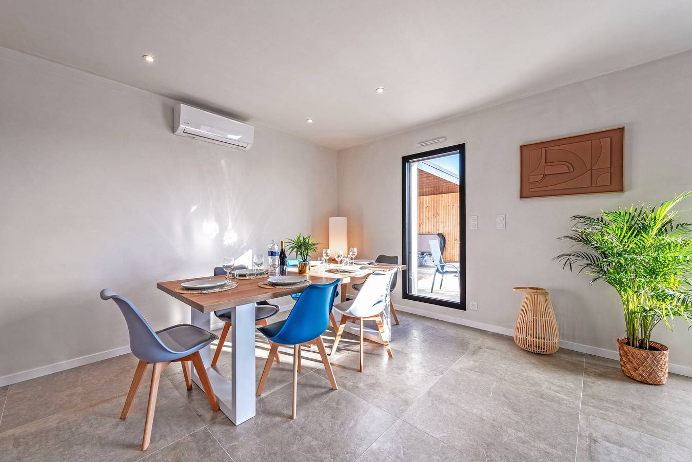 Ferienhaus 'Villa Du Menhir 300m Plage À Pied' mit Gemeinschaftsterrasse, Wlan und Klimaanlage in Plouescat, Côte des Légendes