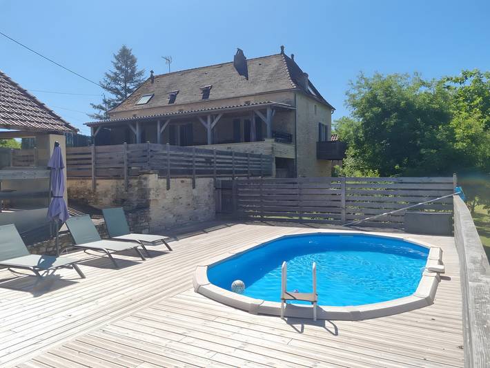 Maison de vacances pour 8 personnes, avec jardin