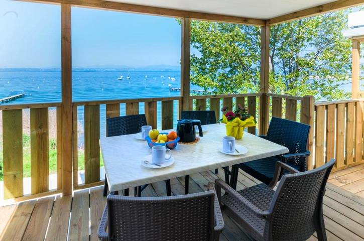 Camping für 4 Personen, mit Garten und Kinderpool sowie Pool und Whirlpool in Lazise - 2