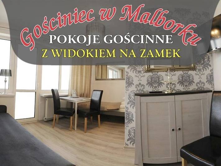 Apartament wakacyjny dla 5 osób, z Balkon i Widok w Malbork