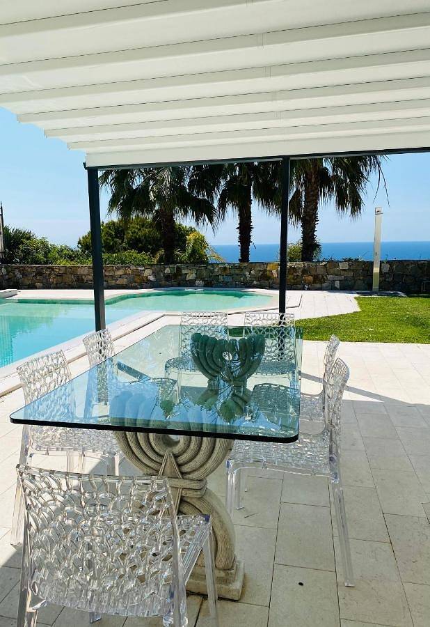 Luxury Sea View Villa Monet with Private Pool - Exclusive Retreat in Bordighera in Bordighera, Riviera di Ponente