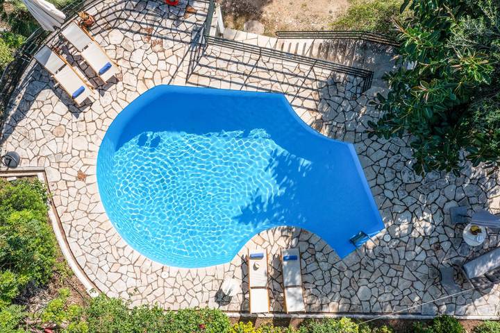 Villa mit pool für 4 Personen, mit Terrasse auf Korfu - 4