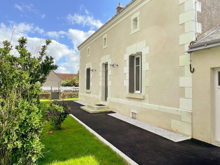Gîte pour 8 personnes, avec terrasse et jardin dans Courçay