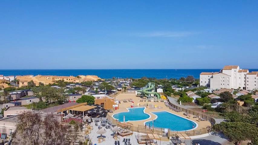 Camping voor 6 personen, met zwembad, met huisdier in Cap d'Agde