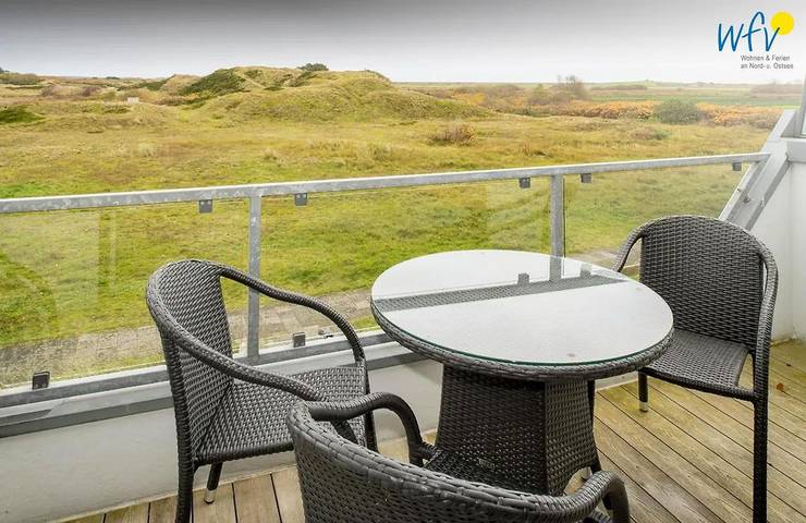 Ferienwohnung für 5 Personen, mit Sauna und Balkon sowie Garten auf Langeoog - 2