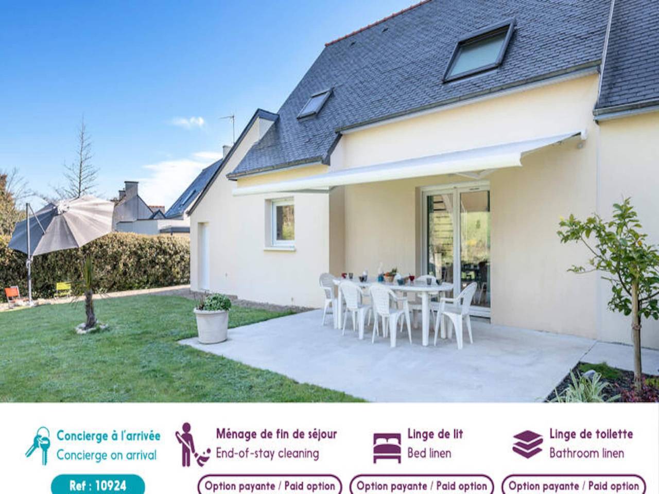 Apartamento entero, Casa en Sarzeau, cerca de la península de Rhuys in Penvins, Sarzeau