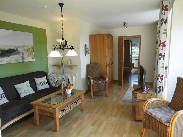 Ferienwohnung für 4 Personen, mit Balkon/Terrasse und Balkon sowie Terrasse und Garten in Tetenbüll - 4