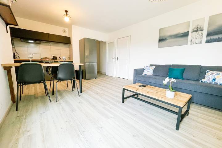 Entire apartment, #Fr | Terrace on Montbonnot🌺 - Inovallée - T2 in Montbonnot-Saint-Martin, Isère