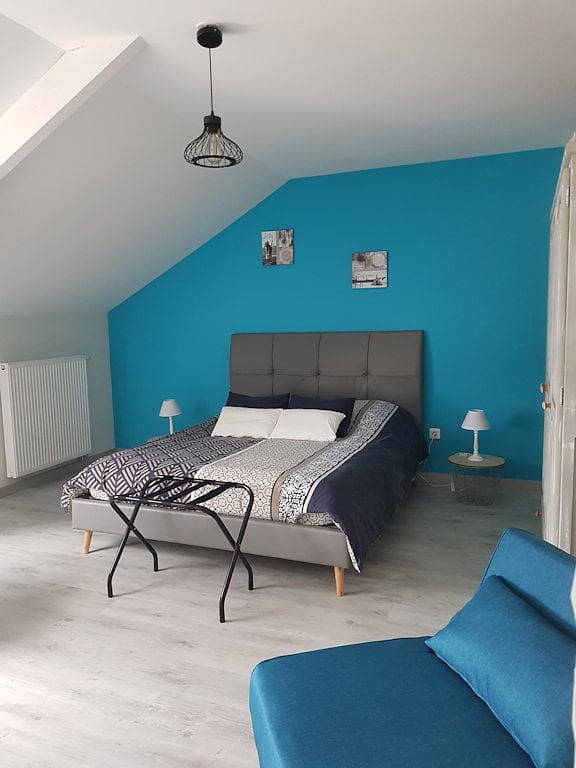Chambres d'hôtes Chez Onna - Chambre Bleue in Theneuil, Parc naturel régional Loire-Anjou-Touraine