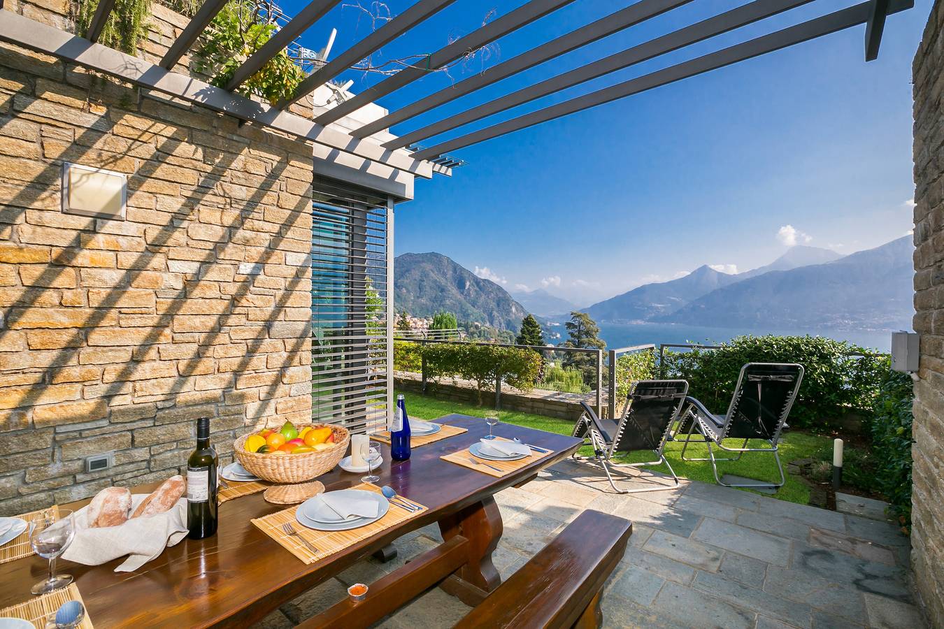 Ganze Wohnung, Ferienwohnung für 6 Personen mit Seeblick in Menaggio, Gemeinde Menaggio