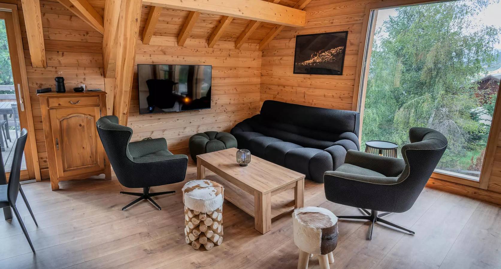 Bonito chalet con grandes áreas de convivencia in Les Orres, Parque Nacional de los Ecrins