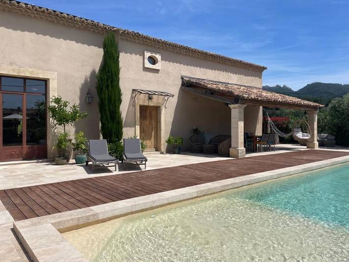 Chambre d’hôte pour 4 personnes, avec piscine ainsi que bassin pour enfant et terrasse à Vacqueyras - 4