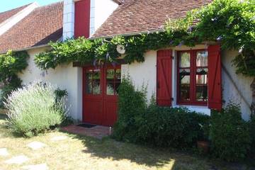 Gîte pour 3 personnes, avec jardin, animaux acceptés à Pouillé