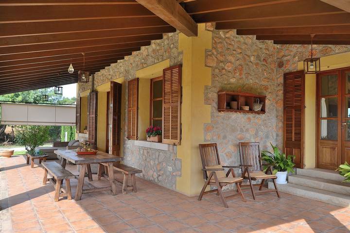 Casa rural para 8 personas, con terraza y jardín en Binisalem - 4