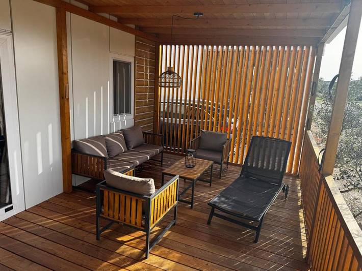 Camping pour 4 personnes, avec vue et terrasse à Tisno - 3