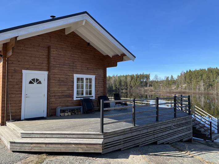 Ferienhaus für 5 Personen, mit Terrasse und Seeblick in Hultsfreds und Umgebung - 2