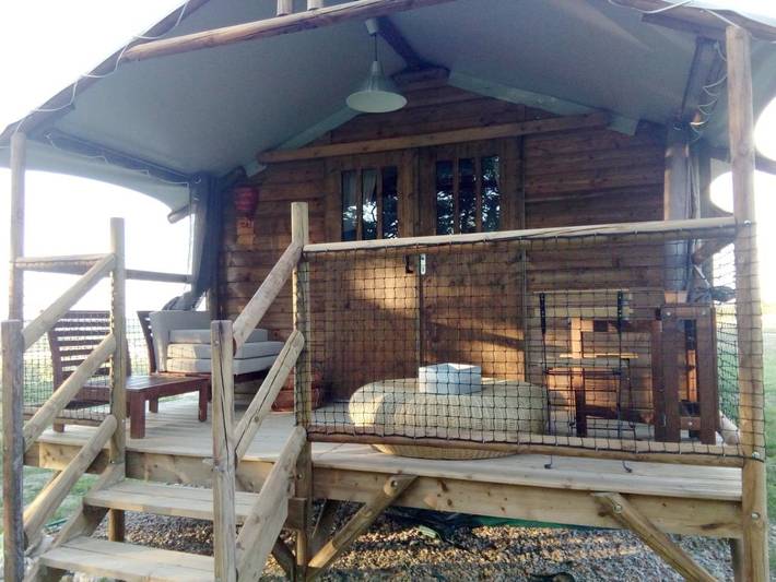Lodge pour 2 personnes, avec jardin et jacuzzi - 1