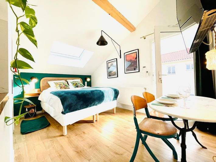 Appartement de vacances pour 3 personnes, avec balcon