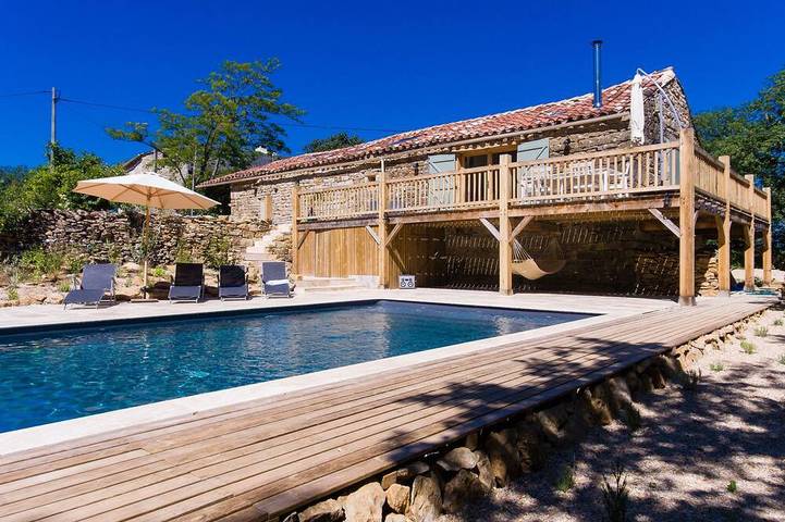 Maison de vacances pour 8 personnes, avec balcon et jardin
