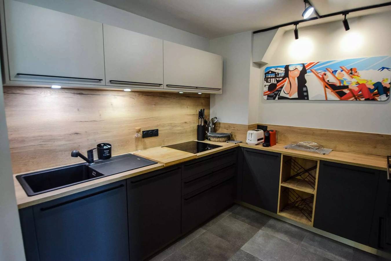 Geheel appartement, Appartement 3 kamers + hut 6 pers- Top Van Gamme - Alpine Loft -04Alpi - Spanje Centre in Plagne Centre, La Plagne-Tarentaise