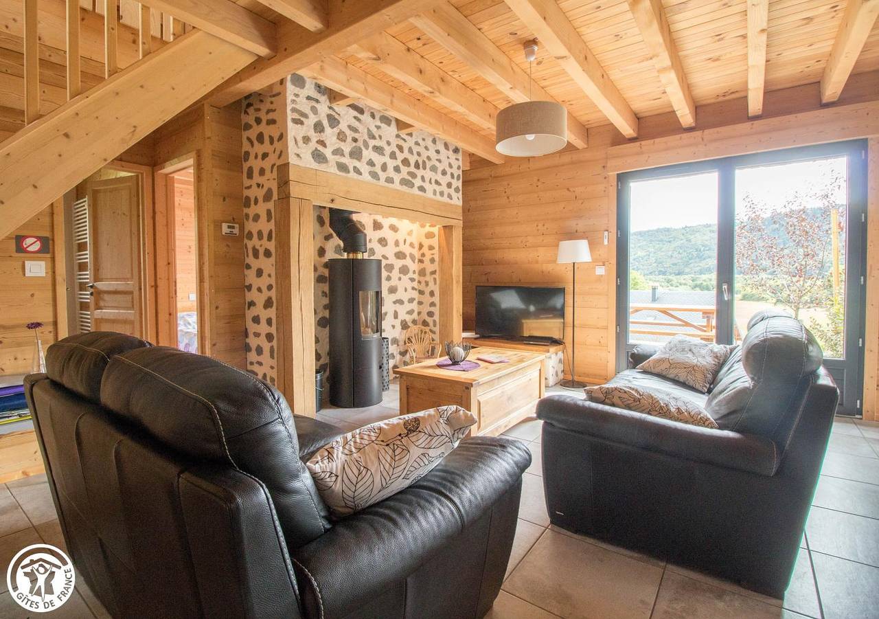 Gîte für 6 Personen mit Terrasse in Chambon-Sur-Lac, Regionaler Naturpark Volcans D'auvergne