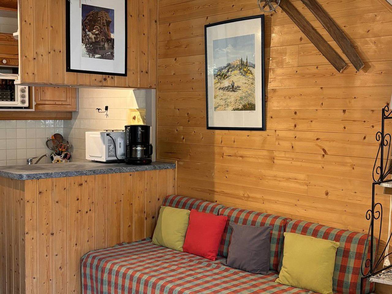 Gehele studio, Comfortable Duplex Studio for 4, Avoriaz in Morzine, Les Portes du Soleil