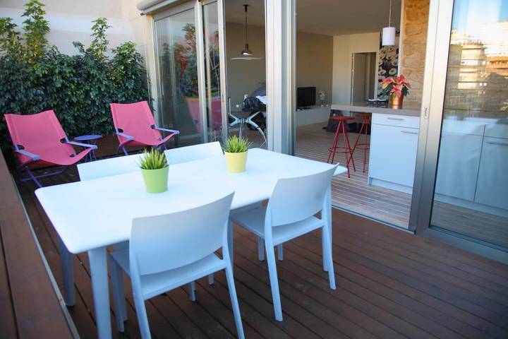 Apartamento de vacaciones para 5 personas, con terraza y vistas - 1