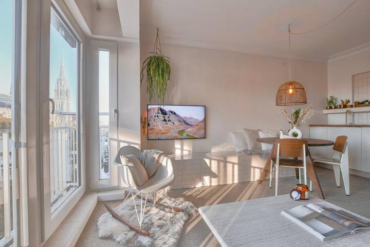 Ferienwohnung für 4 Personen, mit Sauna und Ausblick in Oostende