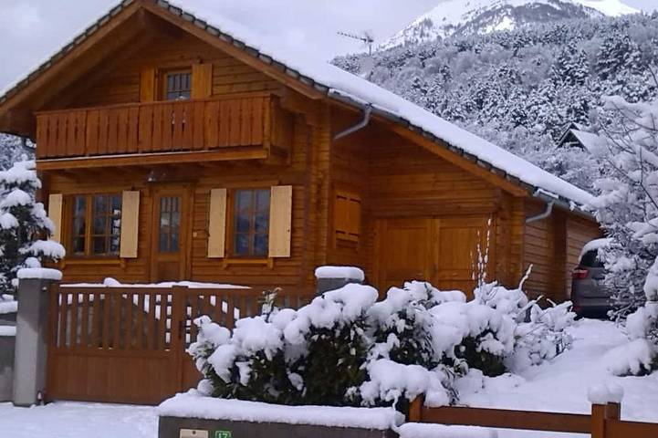 Chalet pour 6 personnes, avec jardin