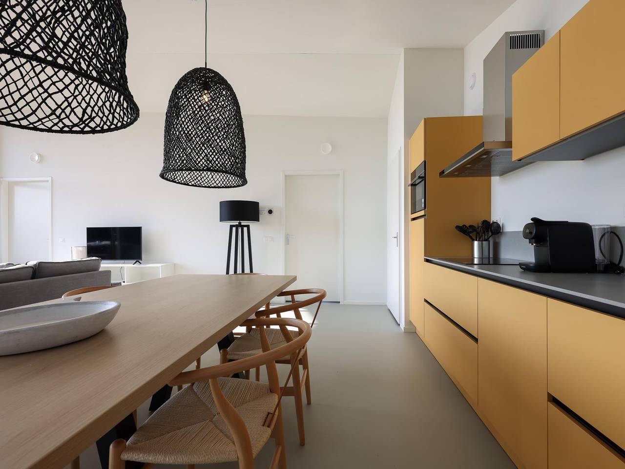 Naturhaus mit Panoramablick auf den Polder in Wissenkerke, Zeeuwse Kust